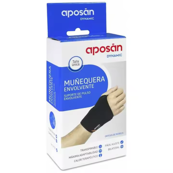 Aposan Dynamic Muñequera Envolvente Talla Unica Ambas Manos - 1