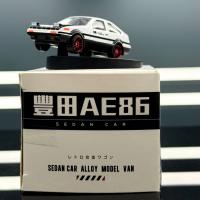Modelo De Coche AE86 Drift Giratorio En Aleación De Zinc Adorno De Escritorio Para Regalos De Navidad Y Vacaciones - details 5