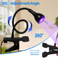 Secador De Uñas LED LULAA Para Uñas De Gel Mini Luz De Pintura De Uñas Con Cuello De Garrafa Portátil Y Clip Luz UV Para Salón De Uñas - details 3