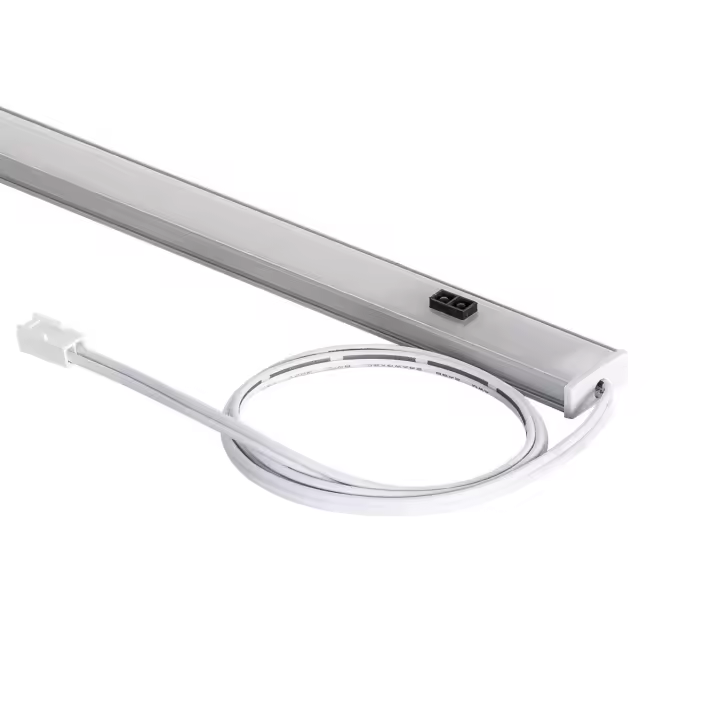 Ledkia Perfil con Tira LED New Aretha 500mm 5W con Interruptor Sin Contacto 3000K Blanco Cálido - 1