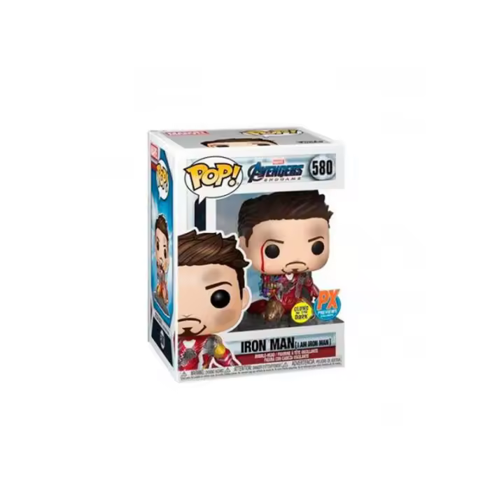 Funko Pop! Marvel Metallic (Exc) I Am Iron Man Endgame - 1