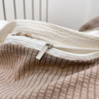 Juego de Funda Nórdica 4 Piezas-Ropa de Cama Algodón Lavado con Jacquard Elegante-Tacto Extra Suave, Varios Tamaño Disponible - details 4