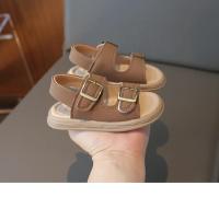Sandalias Para Niños Y Niñas 2024 Estilo Coreano Moda Verano Cómodas Suela Suave Casual Bonitas Para Playa Talla True Fit Material De Suela De Goma Antideslizante - details 7