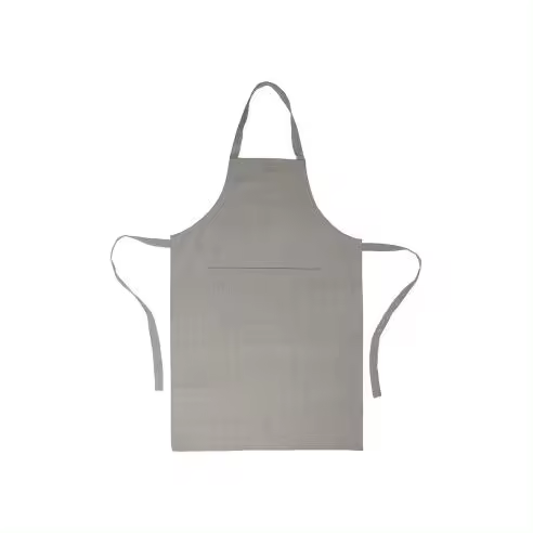 Delantal de Algodón Gris Andrea House - Protección para Ropa - 1
