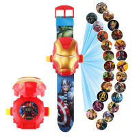 Reloj Digital Disney Spiderman Proyección 24 Hombres Capitán América Iron Man Juguetes Hulk Regalos Para Niños Educativo Batería AG3X4 - details 31