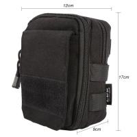Bolsa De Cinturón Táctico Para Hombres Con Sistema Molle Bolsa De Mano Para Correr Y Camping Material Nylon Bolsa Suave De Espalda - details 1