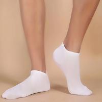 Calcetines Cortos Unisex Antideslizantes Sólidos Para Verano 30/50 Pares Calcetines De Tobillo Bajo Blanco Negro Gris Para Mujeres Y Hombres - details 4