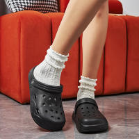 Clogs Ligeros Y Cómodos Para Mujer Sandalias De Playa Antideslizantes Moda Blanco EVA Impermeables Zapatos De Jardín Para Verano - details 10
