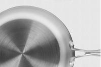 Sartén De Wok Antideslizante 28/30cm Acero Inoxidable 304 Cocina Sin Revestimiento Para Fogón De Gas Y Cocodrilo Inducción Utensilios De Cocina - details 6