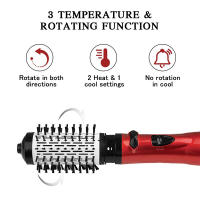 Set Profesional De Peine Secador De Pelo 2 En 1 Con Rueda Volante Eléctrica Para Crear Volumen Peine Calentador De Aire Rotativo - details 5