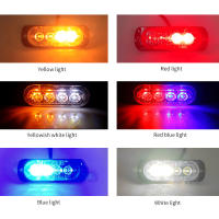 Luz De Advertencia Estroboscópica LED Para Coche Camión Remolque 1/2Pcs 4LED Luz De Emergencia Intermitente Universal Para Automóviles Y Motocicletas - details 2