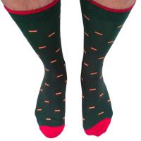 Calcetines Bandera España Hombre en Set de 6 Pares Originales Ideal para Regalo ,calcetin de hombre Talla 40-46 Material Algodón - details 4
