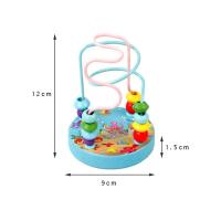 Juguete Educativo De Matemáticas Montessori Para Bebés Juguetes De Madera Para Niños Pista De Ratón En Forma De Circulo Con Cuentas Regalo Para Niños De 3-6 Años - details 9