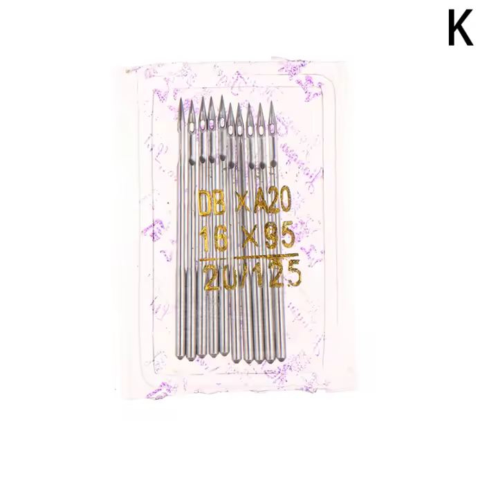 10PCS DBX1 Agujas De Costura Para Máquina De Costura Industrial Tamaños #7 8 9 10 11 12 14 16 18 19 20 21 22 Para Sastre Y Costura - 1