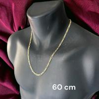 ( ITA ) Collar 3x1 TC Especial PL 5 mm (4.18-1.19 mm) de 60 cm Oro 18 Kilates ( 750 m/m ) con certificado de calidad - details 3