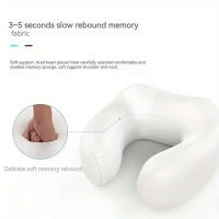 Almohada De Cuello Portátil En Forma De U Con Masajeador Eléctrico Y Calor Recargable Por USB Relajador De Músculos Del Hombro Y Cuellodetails 9