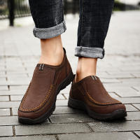 Zapatos De Cuero Para Hombre Casual Transpirables Mocasines Loafers Slip on Talla Grande 39-48 Zapatos De Conducción Moda Primavera/Otoño - details 15