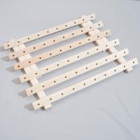 Caja De Almacenamiento Para Hilo De Costura De Madera Organizador De Telas Plegable Para Bordado Tamaños Múltiples Soporte Para Bobinas De Hilo - details 2