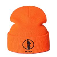 Gorro De Punto Anime Dragon Ball Para Mujeres Y Hombres Invierno Caliente Estilo Hip-Hop Casual Con Borla Bufanda Sólida - details 2
