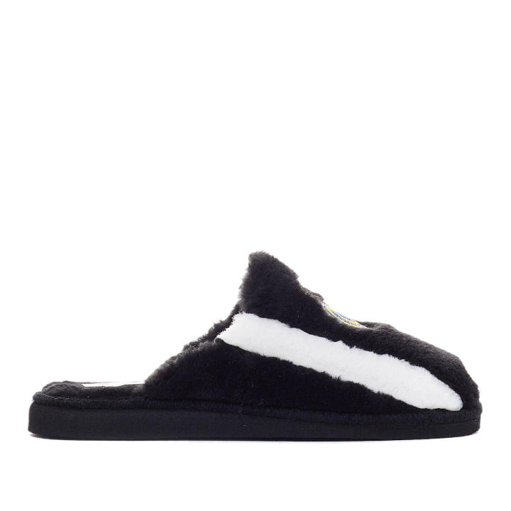 Zapatillas casa Andinas Real Madrid negras niño