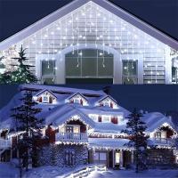 Guirnalda De Luces LED Para Exterior 4x0.6m Decoración De Navidad Para Patio Fénix De Hadas Cinta De Luces Para Bodas Y Jardines - details 3