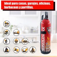 Mini Extintor Aerosol,Pequeño Extintor para Casa, Cocina, Camping,Vehículo 500ml-750ml-1000ml - details 3
