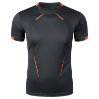 Camiseta De Deporte Para Hombres Verano Transpirable Secado Rápido Manga Corta Moda Deportiva Sin Capucha Cuidado Manual - details 43