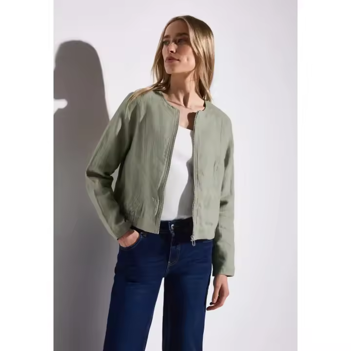 Street One Mod. PS212492 - Chaqueta corta con dobladillo elástico para mujer - 1