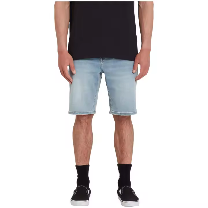 Pantalon Corto Volcom Solver Denim para hombre en color azul - 1
