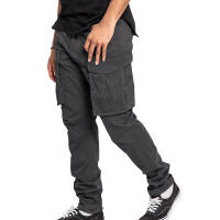 Pantalones De Cargo Para Hombre Talla Grande Color Sólido Con Bolsillos Multisectoriales Estilo Casual Primavera Verano - details 20
