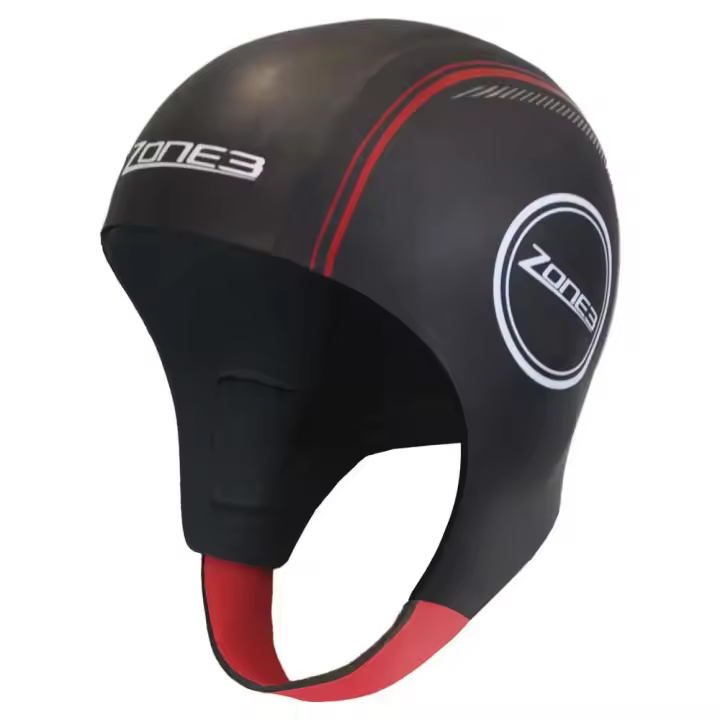 Zone3 Gorro De Neopreno Ajustable Rojo,Negro - 1