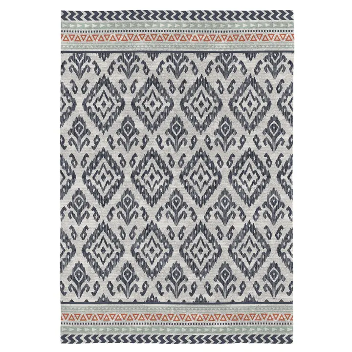 RUGS&RUGS - Alfombra decorativa RANIA azul. Varios tamaños disponibles. - 1
