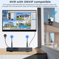 Cámara De Seguridad BESDER 8MP PTZ Wifi Exterior Visión Nocturna Doble Pantalla Detección De Humanos CCTV IP Protección 4MP - details 12