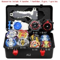 Nuevo Takara Tomy Beyblade Burst Metal Fusion Juego De Lanzador De Metal Y Grips Paquete De Juguetes Para Combate - details 13