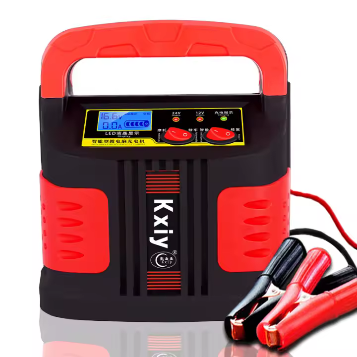 Kit De Herramientas De Carga Rápida OBDIICAT-K12 12V 24V Para Baterías De Coche Inteligentes Tipo AGM GEL WET Y Ácido Plomo Recargable AC 110V-240V - 1