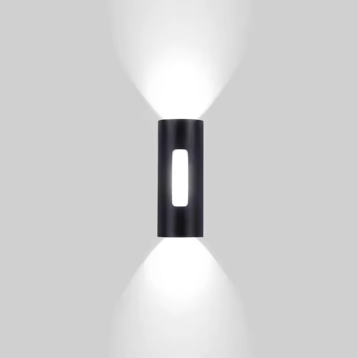 18W LED Luz de pared para exteriores Impermeable IP65 Lámpara de pared para exteriores de metal moderno Luz para exteriores / interiores para patio Jardín Terraza Cerrar pared Patio Villa Corredor Blanco frío - 1