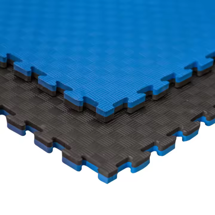 JOWY Tatami Puzzle 1x1m 2,5cm · Goma EVA Reversible· Modelo 5 líneas · Esterilla Artes Marciales, Fitness y Suelo Tatami Japonés · Varios Colores - 1