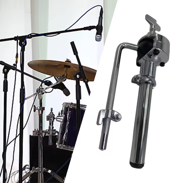 Soporte De Batería Duradero Y Robusto Universal Soporte De Brazo Corto Para Batería Soporte Individual Para Campanas Montaje Para Soporte De Campanas - 1