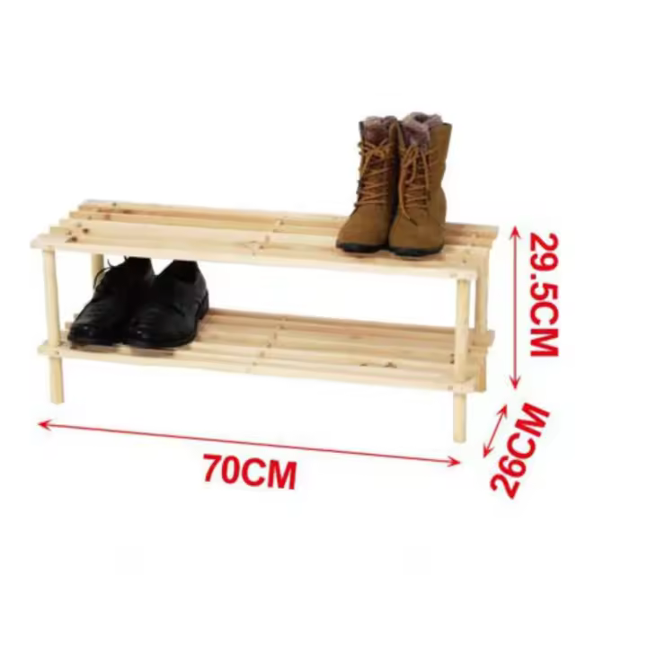 Zapatero de madera - 1