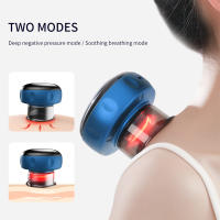 Masaje De Ventosas Eléctricas Anti Celulitis Terapia Magnética Sin Cable Guasha Desgrumador De Grasa Delgaduría Corporal Scraping - details 1