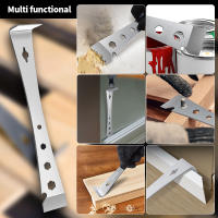 Barra Plana De Acero Inoxidable Multiusos Herramienta De Pry Para Molding Baseboard Trimmer Puller Apicultura Hive - details 2