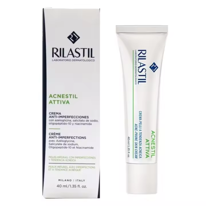 RILASTIL Acnestil Crema Anti-Imperfecciones Attiva 40ml ✅ Entrega 24/72h - 1