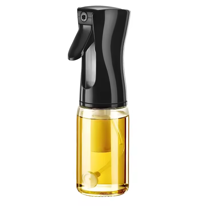 Aceitera y Vinagrera con Spray - Recipiente de Vidrio - Capacidad de 250ml - Kitchen&Go. - 1