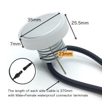 Luces De Pasillo Exterior IP65 Impermeables 1W 12V LED Para Escaleras Jardín Patio Camino Vía Corredor Decoración Luz De Pared Revestimiento Recipiente - details 5