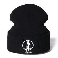 Gorro De Punto Anime Dragon Ball Para Mujeres Y Hombres Invierno Caliente Estilo Hip-Hop Casual Con Borla Bufanda Sólida - details 1