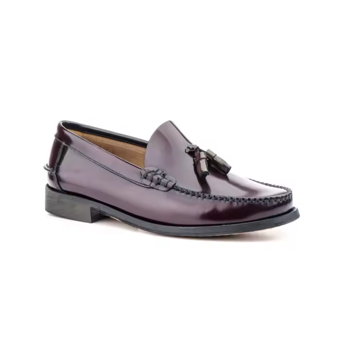 Zapatos JAM Modelo 1004 Burdeos en Piel - Numeración 39-45 - 1