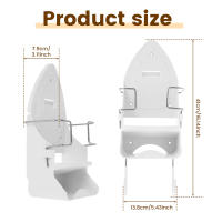 Soporte De Plancha De Pared Para Hogar Y Hotel Organizador Ecológico De Almacenamiento Para Ropa Material De Hierro Montaje En Pared - details 0