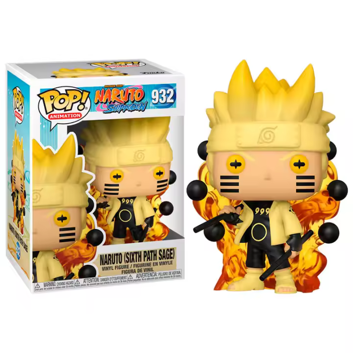 Funko Pop! Naruto Shippuden - Naruto Sabio de los Seis Caminos, 49801, Nº932 - 1
