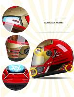 Casco Motocicleta Kdis Spider Full Face Con Visera Larga Para Niños Resistente Al Impacto Y Al Sol APROBADO DOT Para Carreras Y Off-Road - details 7
