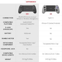 Gamesir G8 Galileo G8 Plus controlador de juegos móvil Bluetooth para Nintendo Switch PC IOS Android con Joystick de efecto Hall - details 0
